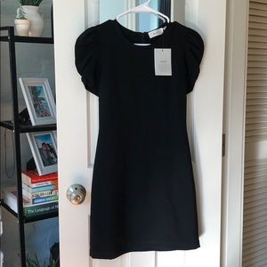 A.L.C. Black Short Sleeve Dress